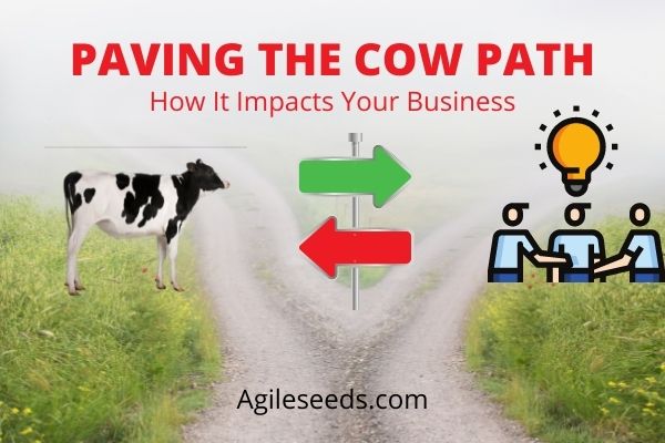 Paving the cow path in business and its impact